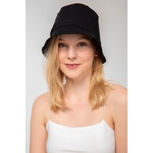 Saria Moda Kadın Bej Bucket Şapka