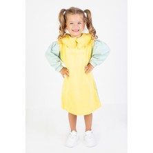 Harika Kids Kız Çocuk Iki Iplik Kumaş Orta Kalınlıkta Uzun Kollu Örme Basicelbise