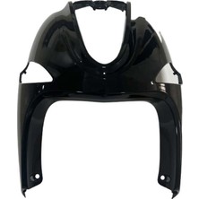 Moto Express Yamaha Delight115 2013-2016 Ön Göğüs Grenajı Sinyal Çerçevesi Siyah Paneli A