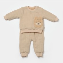 Baby Cosy Organik Müslin Alt Üst Takım