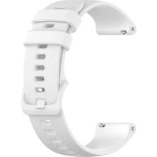 Basias Huawei Watch GT 6/5/4  41MM  Damalı Tokalı Silikon Kordon (18MM)