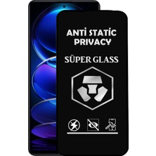 CaseArt Xiaomi Redmi Note 12 5g Tam Kaplayan Anti Statik Hayalet Süper Cam Ekran Koruyucu