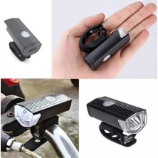 Bike Sky Rechargeable Bisiklet Ön Işığı Için Şarj Edilebilir Ön Far 300 Lümen Su Geçirmez