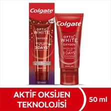 Colgate Optic White Oxygen Aktif Oksijen Teknolojisi Beyazlatıcı Diş Macunu 50 ml
