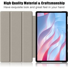 ZSHSKJ Coloured Drawing 3-Fold Holder Leather Tablet Case For Honor Pad X9 / X8 Pro 11.5 (Yurt Dışından)