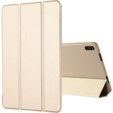 Gebei For Huawei Matepad 11 (2021) Gebeı Shockproof Horizontal Flip Leather Case With Three-Folding Holder (Yurt Dışından)