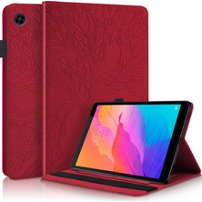 ZSHSKJ Huawei Için Matepad Se 10.4 2022 Yaşam Ağacı Kabartmalı Flip Deri Tablet Kılıfı For Huawei Matepad Se 10.4 2022 (Yurt Dışından)