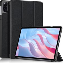 ZSHSKJ Custer Pure Color 3-Fold Holder Leather Tablet Case For Honor Pad X9 / X8 Pro 11.5 (Yurt Dışından)