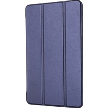 Gebei For Huawei Matepad 10.4 Gebeı Shockproof Horizontal Flip Leather Case With Three-Folding Holder(Blue) (Yurt Dışından)