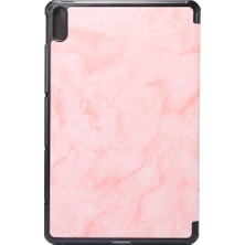 ZSHSKJ Marble Texture Pattern Horizontal Flip Leather Case, With Three-Folding Holder & Sleep / Wake-Up Function For Huawei Matepad 10.4 Inch (2020) (Yurt Dışından)