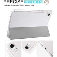 ZSHSKJ For Huawei Matepad 11.5 2023 3-Folding Transparent Tpu Smart Leather Tablet Case (Yurt Dışından)