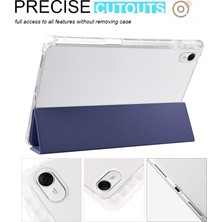 ZSHSKJ For Huawei Matepad 11.5 2023 3-Folding Transparent Tpu Smart Leather Tablet Case (Yurt Dışından)