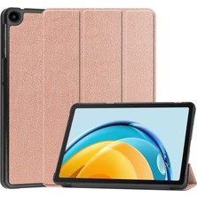 ZSHSKJ For Huawei Matepad Se 10.4 Custer Pure Color 3-Fold Holder Leather Tablet Case (Yurt Dışından)