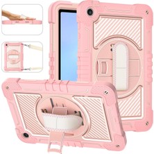 ZSHSKJ 360 Degree Rotation Pc Contrast Silicone Tablet Case For Huawei Matepad Se 10.4 (Yurt Dışından)