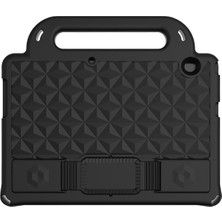 ZSHSKJ For Huawei Mediapad T3 10 9.6 Inch Diamond S Eva Anti-Fall Shockproof Sleeve Protective Shl Case With Holder & Strap(Black) (Yurt Dışından)