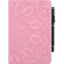 ZSHSKJ Calf Pattern Double Folding Design Embossed Leather Case With Holder & Card Slots & Pen Slot & Astic Band For Lenovo Tab M8 TB-8505F 8505X 8.0 (Yurt Dışından)