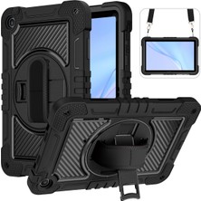 ZSHSKJ 360 Degree Rotation Pc Contrast Silicone Tablet Case For Huawei Matepad Se 10.4 (Yurt Dışından)