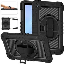 ZSHSKJ 360 Degree Rotation Pc Contrast Silicone Tablet Case For Huawei Matepad Se 10.4 (Yurt Dışından)