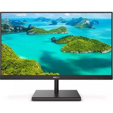 Philips 23.8 Phılıps 245E1S/00 IPS 4ms 75MHZ 1xvga 1xhdmı 1xdp Quad 2560X1440 Freesync Flıcker-Free Vesa Siy