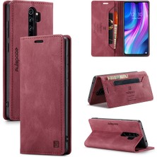 Eabhulie Xiaomi Redmi Note 8 Pro Için Vinil Deri Kapak Flip Cüzdan Standı Telefon Kılıfı (Yurt Dışından)