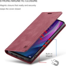 Eabhulie Xiaomi Redmi Note 8 Pro Için Vinil Deri Kapak Flip Cüzdan Standı Telefon Kılıfı (Yurt Dışından)