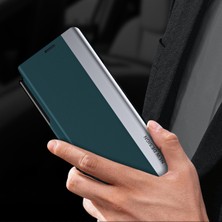 Eabhulie Samsung Galaxy Z Fold 3 5g Için Ince Flip Deri Manyetik Kapatma Telefon Kılıfı Lacivert (Yurt Dışından)