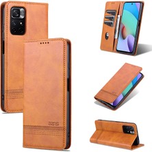 Eabhulie Xiaomi Redmi Note 11 4g / Note 11S Için Vintage Deri Cüzdan Standı Telefon Kılıfı (Yurt Dışından)