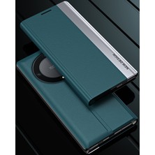 Eabhulie Honor X9A / Magic 5 Lite Için Ince Flip Deri Manyetik Kapatma Telefon Kılıfı (Yurt Dışından)
