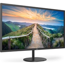 AOC 31.5 Aoc Q32V4 IPS 4ms 75MHZ 1xhdmı 1xdp Qhd 2560X1440 Hoparlör Flıcker-Free Vesa Siyah