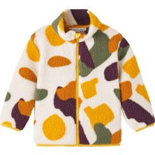 Name It Kız Çocuk Geometrik Desenli Uzun Kol Sıcak Polar