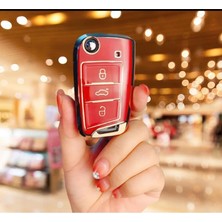 Şenyıldız Aksesuar Volkswagen Golf 7 ve 7,5 Lüks Anahtar Koruma Kılıfı