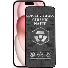 Caseart Apple iPhone 15 Tam Kaplayan Mat Seramik Nano Esnek Hayalet Ekran Koruyucu