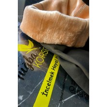 Tugba Korse Orji̇nal Ithal Yüksek Bel Peluş Si̇hi̇rli̇ Çorap