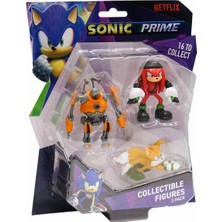 Super Sonic Sonic Prime 3'lü Figür Seti - 4