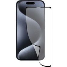 Caseart Apple iPhone 15 Pro Tam Kaplayan Fiber Nano Ekran Koruyucu Cam