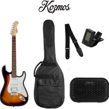 Kozmos KGP-STG20HSS-3TS Başlangıç Gitar Paketi