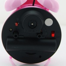Hediye Sandalı Flamingo 3D Işıklı Alarmlı Pilli 11 cm Masa Çalar Saati