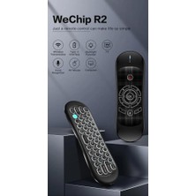 Wechip R2 Kablosuz Klavye Uzaktan Kumanda Air Mouse