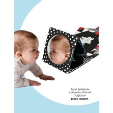 Tots & Folks Tummy Time Bebek Aynası ve Katlanabilir Kitap