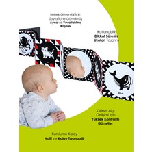 Tots & Folks Tummy Time Bebek Aynası ve Katlanabilir Kitap