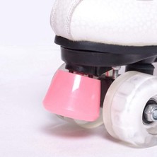 Sagrado Adet Paten Fren Tek Sıra Tekerlekli Paten Silindirli Fren Blokları Ayak Tıpaları Paten Uygulama Eğitim Yardımları, Jöle Pembe (Yurt Dışından)