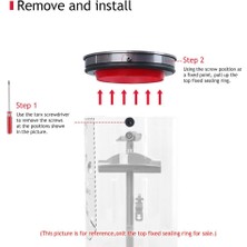 Sagrado Dyson V10 SV12 Elektrikli Süpürge Toz Kutusu Üst Sabit Sızdırmazlık Halkası Yedek Eki Yedek Parça Aksesuarları (Yurt Dışından)