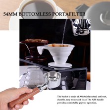 Sagrado Breville Barista Express BES870XL BES870BSXL BES878BSS BES880BSS BES840XL ve Daha Fazlası Için 54MM Dipsiz Portafilter C (Yurt Dışından)