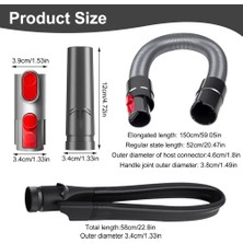 Sagrado Dyson V7 V8 V10 V11 V15 Elektrikli Süpürge Için Aksesuarlar, Dyson Hortum Aralık Başlığı Adaptörleri Için Elektrikli Süpürge Eki (Yurt Dışından)