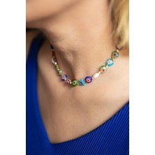 Ateliernu Jewelry Murano Choker Kolye