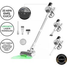 Icotech F30 Max 33KPA Greeneye Lazer Teknoloji Şarjlı Dikey Süpürge