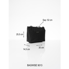 Bagwise Kadın Omuz Çantası, Orta Boy, 9013