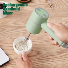 Three Beans Şarj Edilebilir Süt Froother Elektrikli Kablosuz Mikser Taşınabilir El Süt Foamer Elektrikli Gıda Blender Mikserler Süt Frother | Sütlüler (Yurt Dışından)