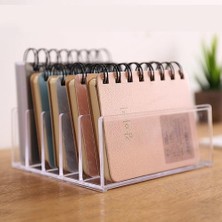 Three Beans Katı 5 Izgara Dosya Depolama Raf Kitap Standı Masaüstü Nordic Plastik Dosya Kitap Tutucu Ofis Masası Saklama Kitabı Organizatör | Saklama Kutuları ve Amp;bidon (Yurt Dışından)