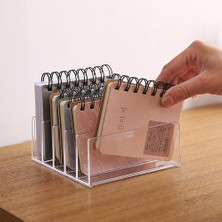 Three Beans Katı 5 Izgara Dosya Depolama Raf Kitap Standı Masaüstü Nordic Plastik Dosya Kitap Tutucu Ofis Masası Saklama Kitabı Organizatör | Saklama Kutuları ve Amp;bidon (Yurt Dışından)